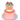 Stylish 2-Tier Bow Tie Cake with toppings for dog party, perfect for celebrating furry friends.