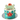 Dohmut Drip Dog Birthday Cake with yogurt decorated for a pup named Sonny, topped with a playful mini treat.