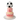 2-tier dog birthday cake in ombré style topped with a soccer ball, perfect for a dog party.