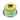 Pawtrait Cake featuring a black dog named Bobby, decorated with blue and yellow icing for a fun dog party.