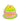 Dog birthday tennis ball cake for Minnie featuring pink and green icing with a yellow tennis ball top.