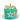 Pawberry Cake - Personalized Dog Birthday Cake, featuring blue icing, a bone topper, and healthy dog treats for a special dog birthday.