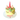 Dog Birthday Unicorn Cake decorated with pastel colors and a pink horn, personalized for pup Xena's 1st Dog Party.
