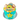 Dohmut dog birthday cake decorated with cookies, colorful icing, and personalized with the name AXEL for Dog Party.