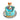 Dog in a Dog-Bed Birthday Cake in dog bed design featuring a cute figurine of a dog and personalized name on top.