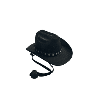 Black Western Party Hat