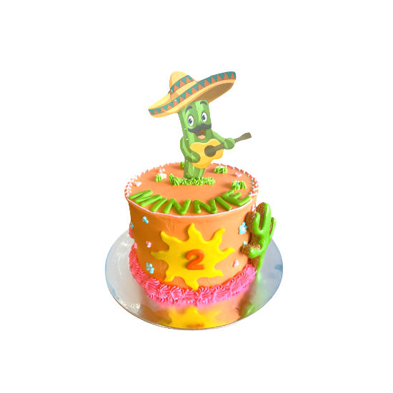 Mexican Themed Cake