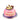 Dog bowl birthday cake for Chewy, a fun dog birthday cake featuring a fish and healthy dog treats.