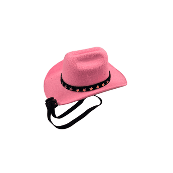Pink Western Party Hat