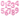 Colorful pink helium filled dog balloon numbers 0 to 9 for dog party decorations.