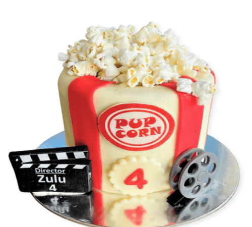 Movie Pupcorn Cake