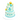 2-Tier Cake w/Balloons