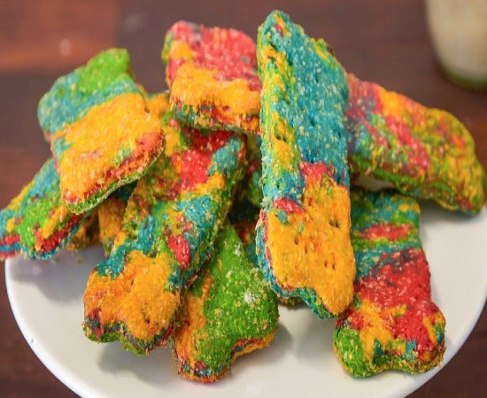Rainbow Bone Cookies -2pk